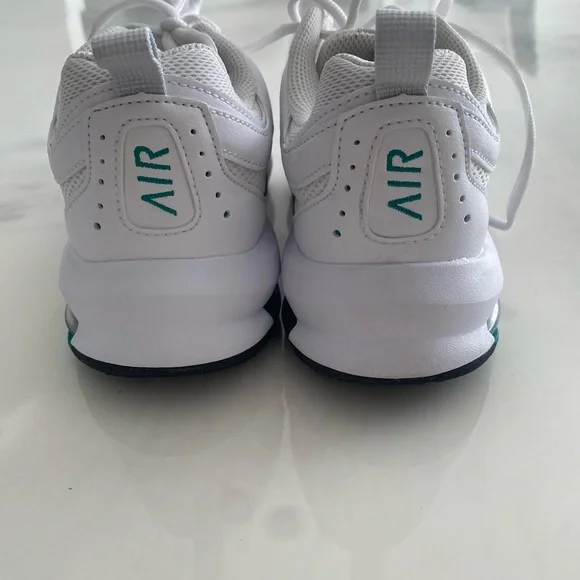 Nike White and Teal Athletic Shoes - Picture 4 of 5